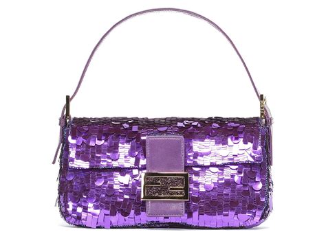 fendi baguette bag purple|baguette bag fendi vintage.